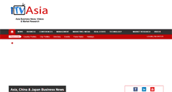 Desktop Screenshot of itv-asia.com
